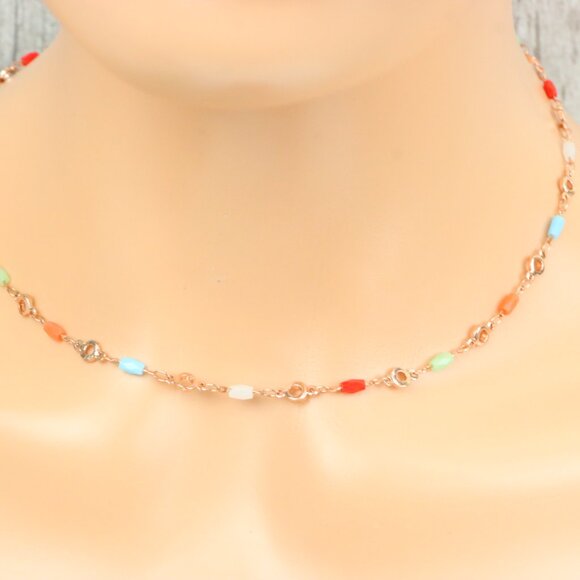 Minimalist Necklace Chain, Elegant Jewelry for Women & Girls | MLCRC19042 - Picture 8 of 10